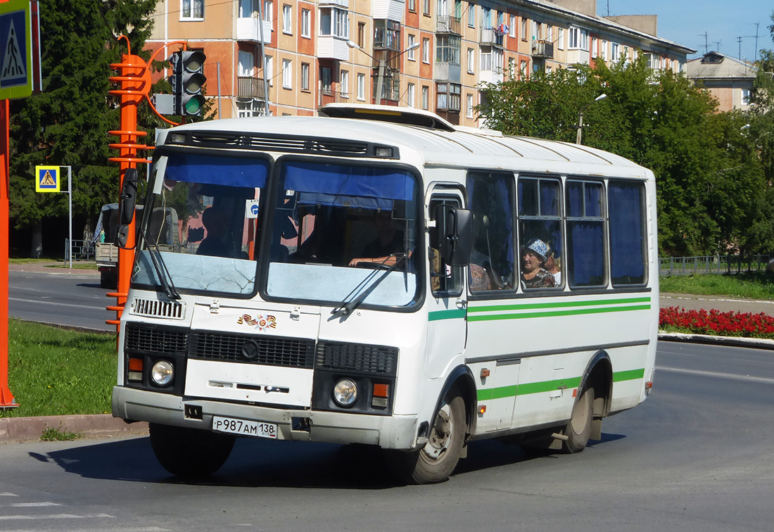 Кемеровская область - Кузбасс, ПАЗ-32054 № Р 987 АМ 138
