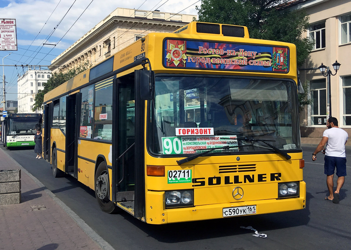 Rostov region, Mercedes-Benz O405N2 # 02711 — Photo — Bus Transport