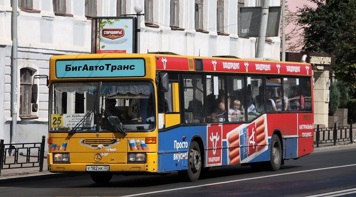 Владимирская область, Mercedes-Benz O405N2 № У 182 НК 33