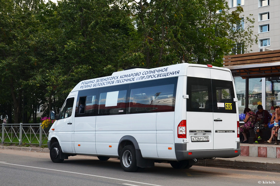 Санкт-Петербург, Луидор-223237 (MB Sprinter Classic) № А 726 РО 198