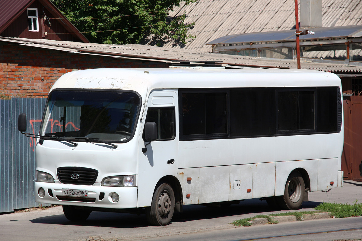 Ростовская область, Hyundai County LWB C09 (ТагАЗ) № А 752 НМ 161