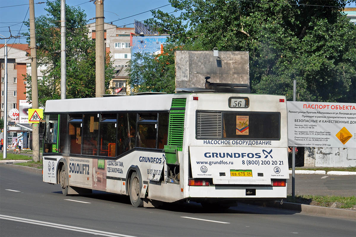 Красноярский край, МАЗ-103.075 № ЕВ 673 24