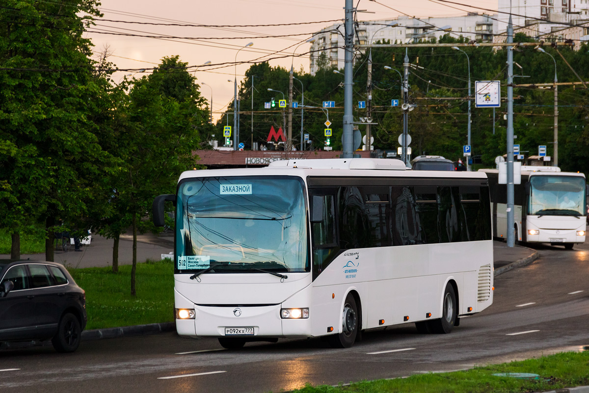 Москва, Irisbus Crossway 12M № Р 092 КХ 777