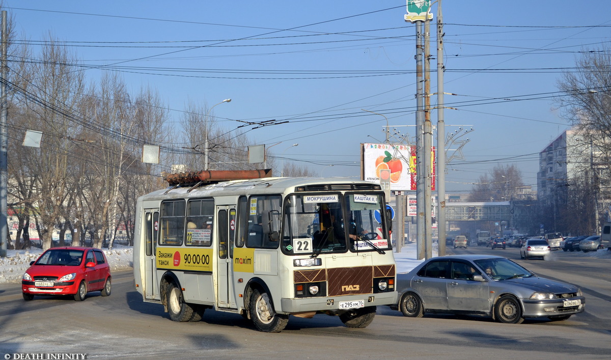 Томская область, ПАЗ-32054 № Е 295 УМ 70