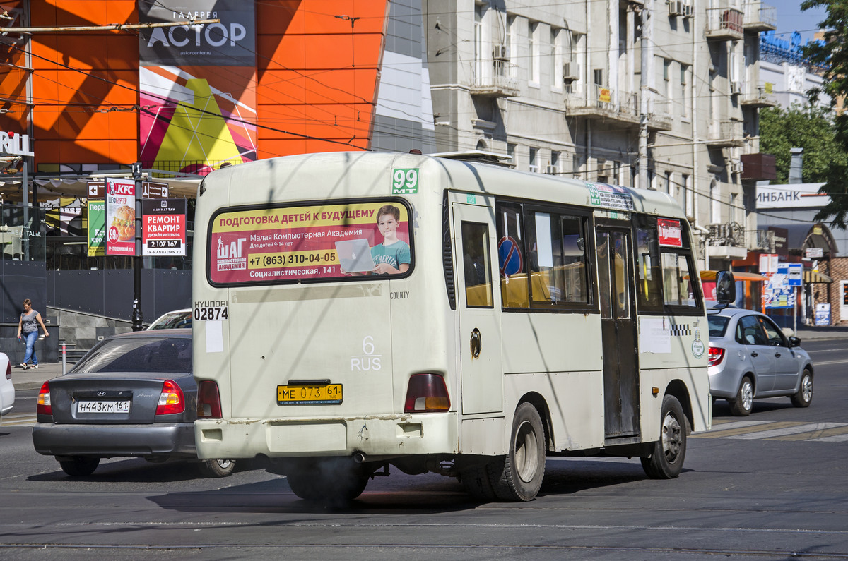 Ростовская область, Hyundai County SWB C08 (РЗГА) № 02874