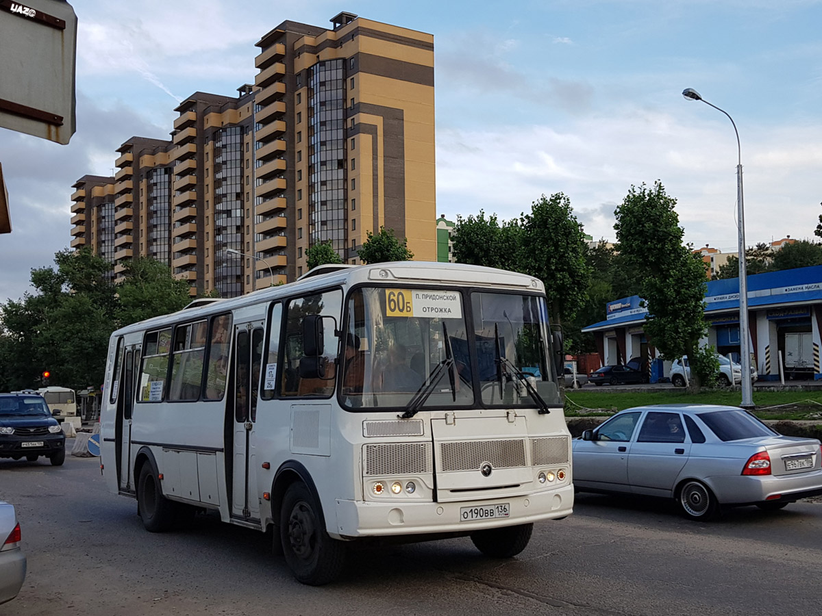 Воронежская область, ПАЗ-4234-05 № О 190 ВВ 136