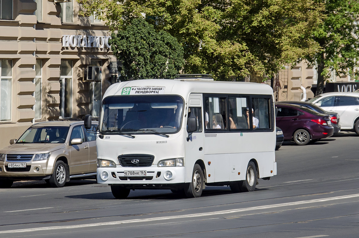 Ростовская область, Hyundai County SWB C08 (ТагАЗ) № 036