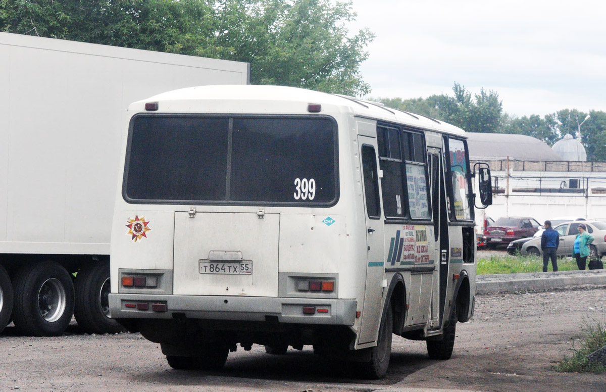 Омская область, ПАЗ-32053 № Т 864 ТХ 55