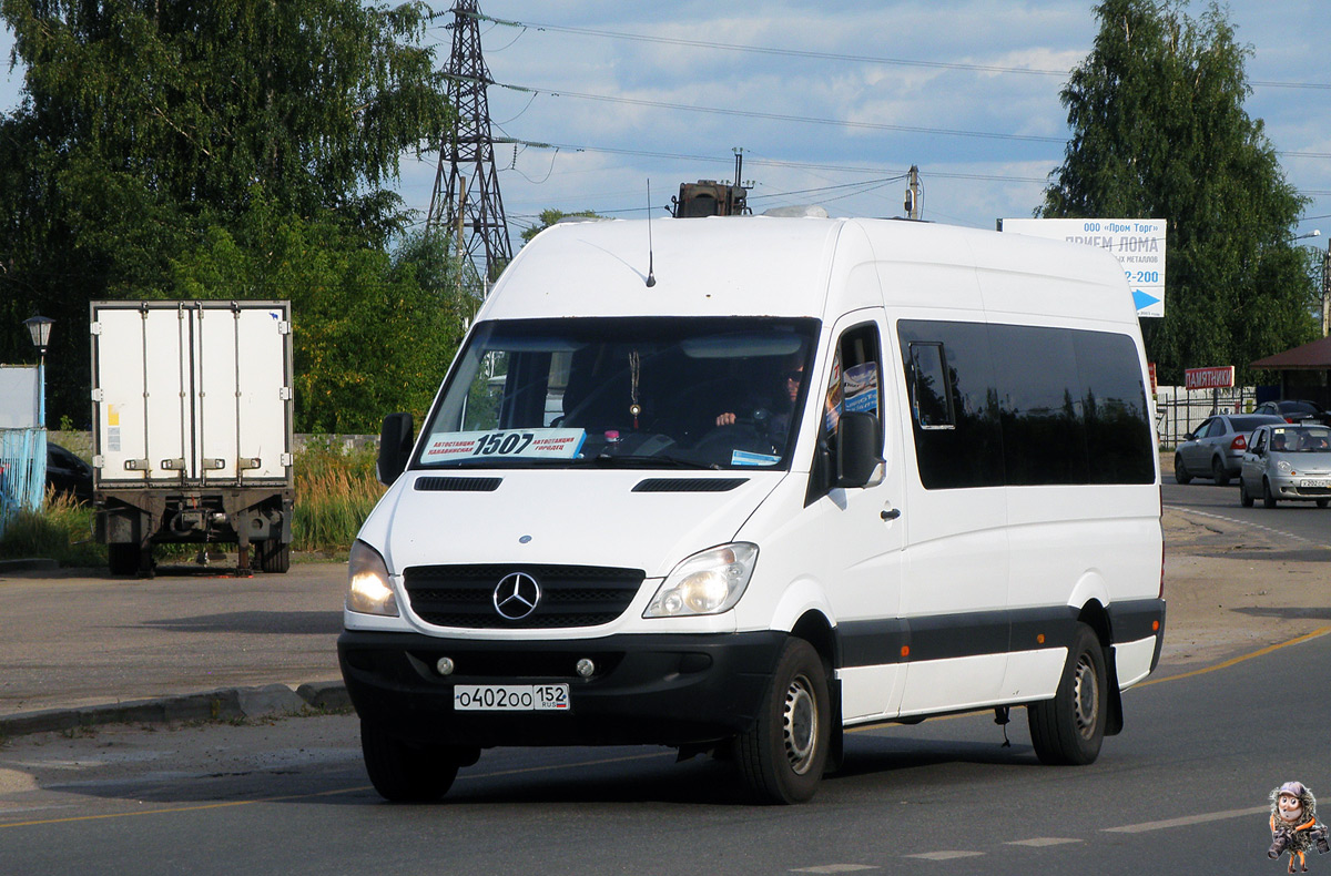 Нижегородская область, Луидор-223640 (MB Sprinter) № О 402 ОО 152