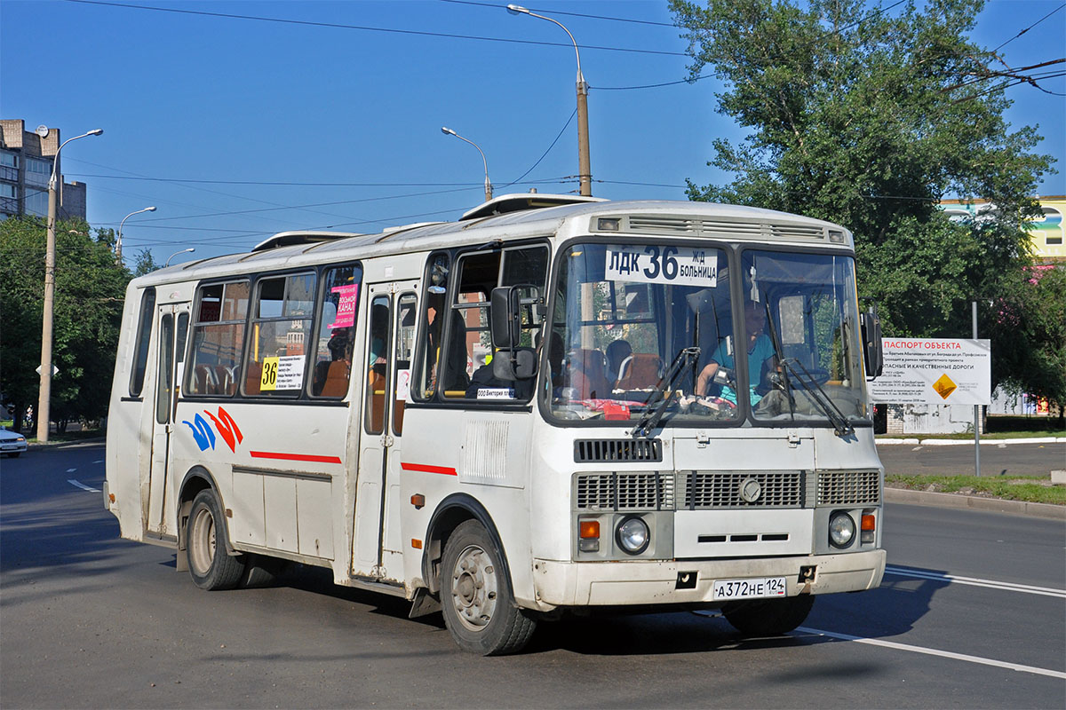 Красноярский край, ПАЗ-4234 № А 372 НЕ 124