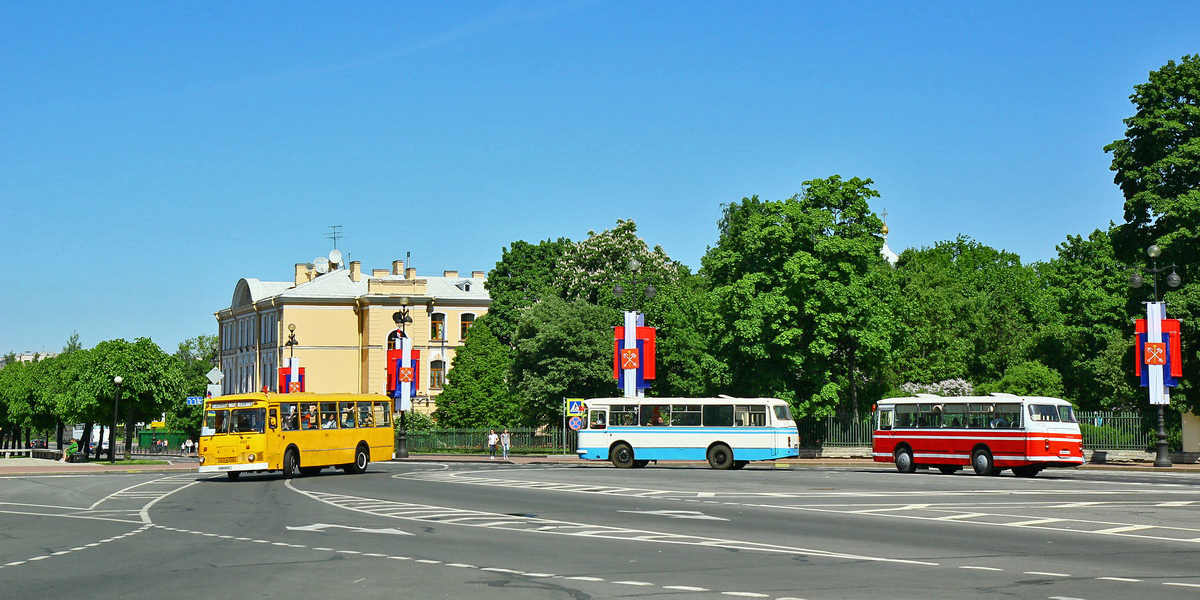 Санкт-Петербург — IV Петербургский парад ретро-транспорта 26 мая 2018 г.