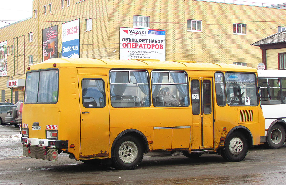 Нижегородская область, ПАЗ-32053 № Р 610 НН 52