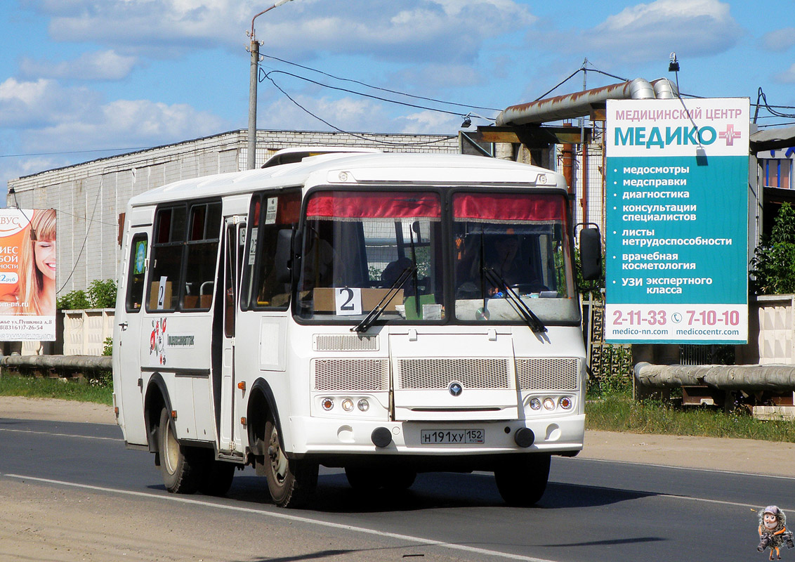 Нижегородская область, ПАЗ-32053 № Н 191 ХУ 152