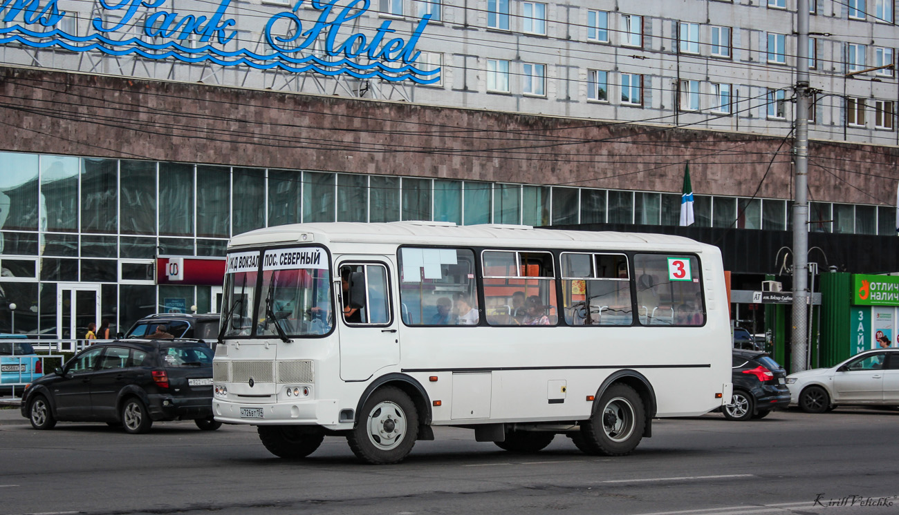 Новосибирская область, ПАЗ-32054 № Н 726 ВТ 154