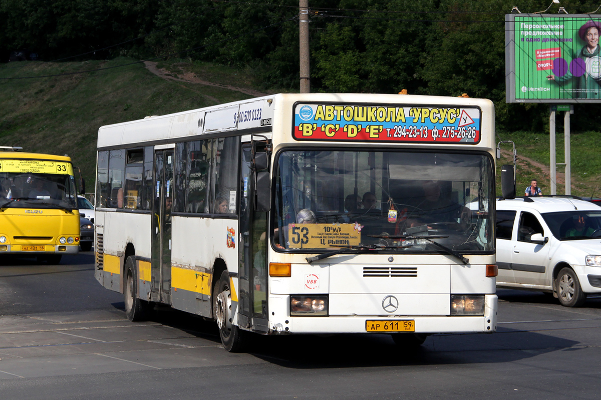 Пермский край, Mercedes-Benz O405N № АР 611 59