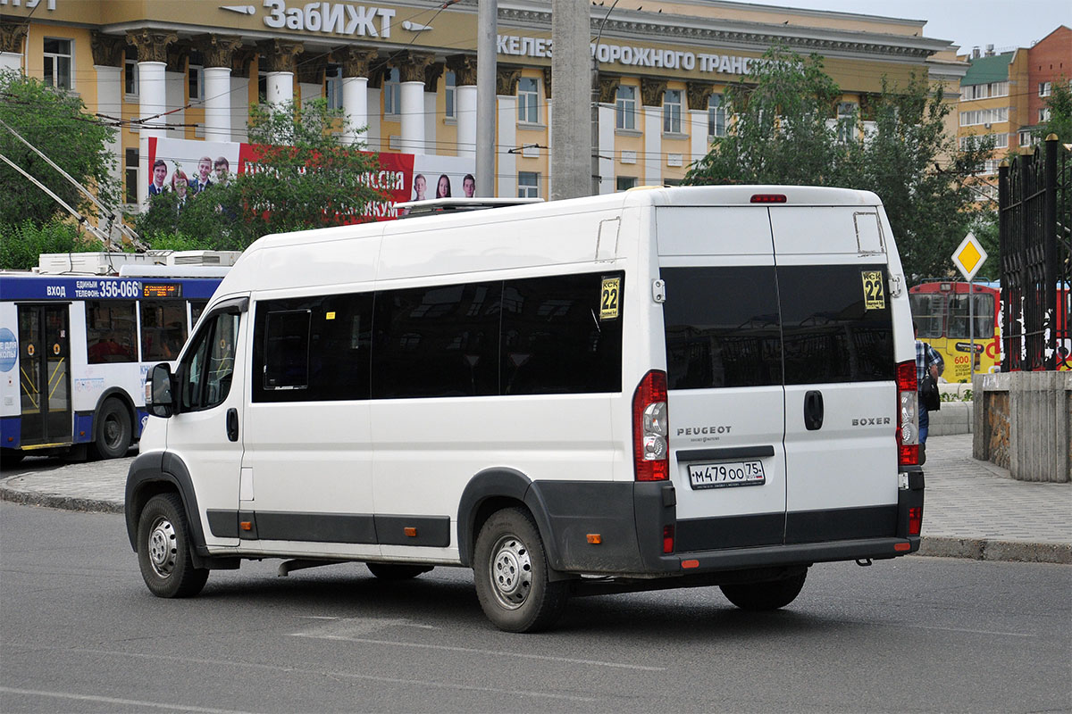 Забайкальский край, IRITO Boxer L4H2 (Z8P) № М 479 ОО 75 — Фото —  Автобусный транспорт