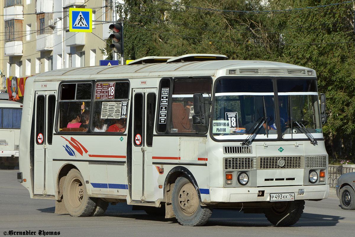 Саха (Якутия), ПАЗ-32054 № Р 493 КК 14