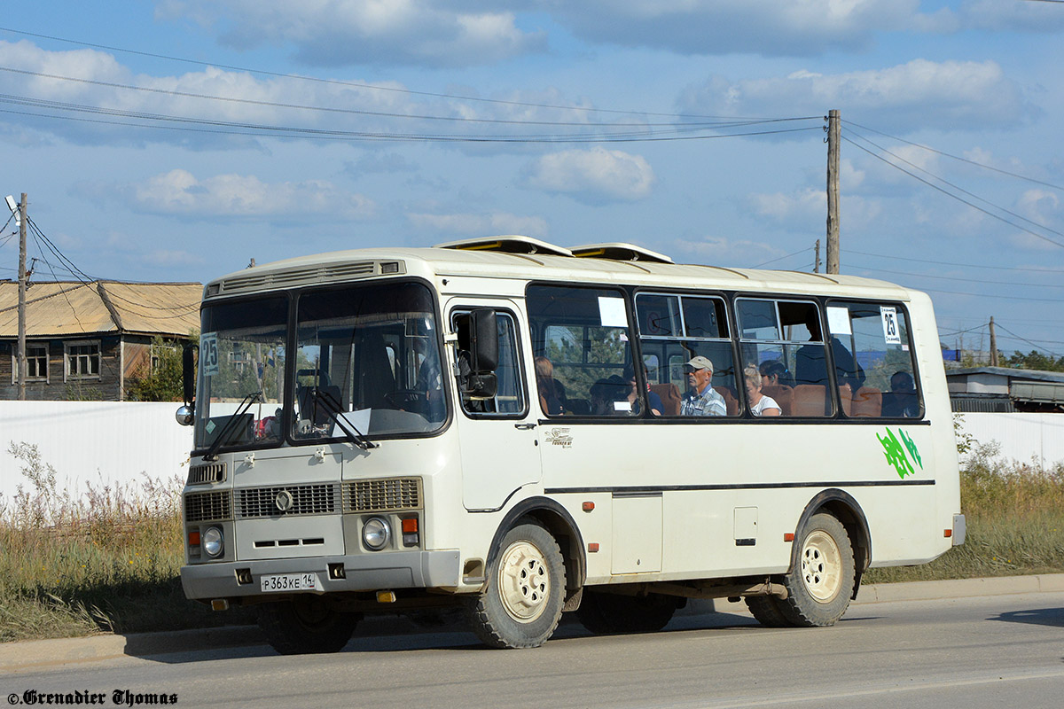 Саха (Якутия), ПАЗ-32054 № Р 363 КЕ 14