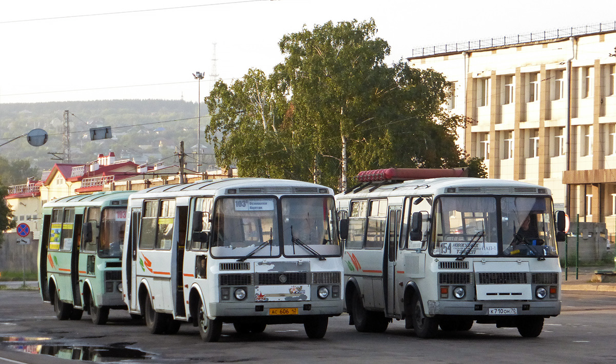 Kemerovo region - Kuzbass, PAZ-32054 Nr. АС 606 42; Kemerovo region - Kuzbass — Bus stations.