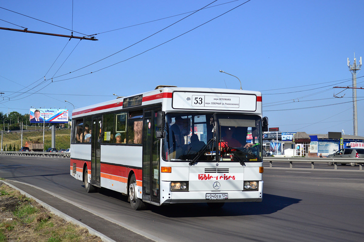 Красноярский край, Mercedes-Benz O405 № У 040 ЕВ 124