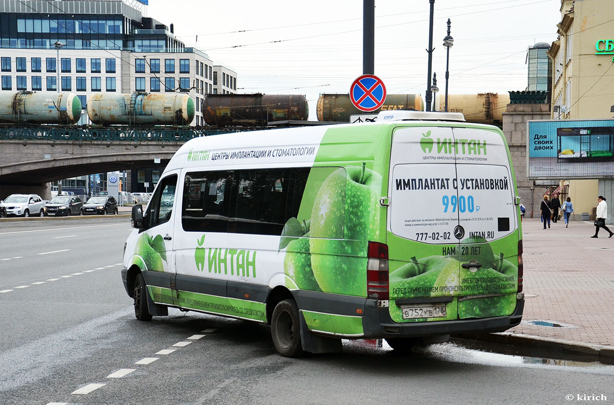 Санкт-Петербург, Луидор-22360C (MB Sprinter) № В 752 КВ 178