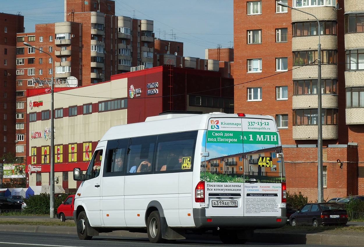 Sankt Peterburgas, Luidor-223206 (MB Sprinter Classic) Nr. А 319 АЕ 198