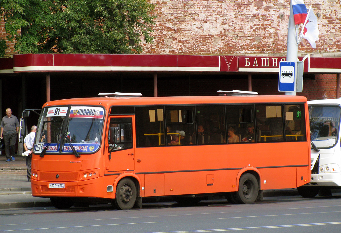 Нижегородская область, ПАЗ-320414-04 "Вектор" № О 570 ТТ 152