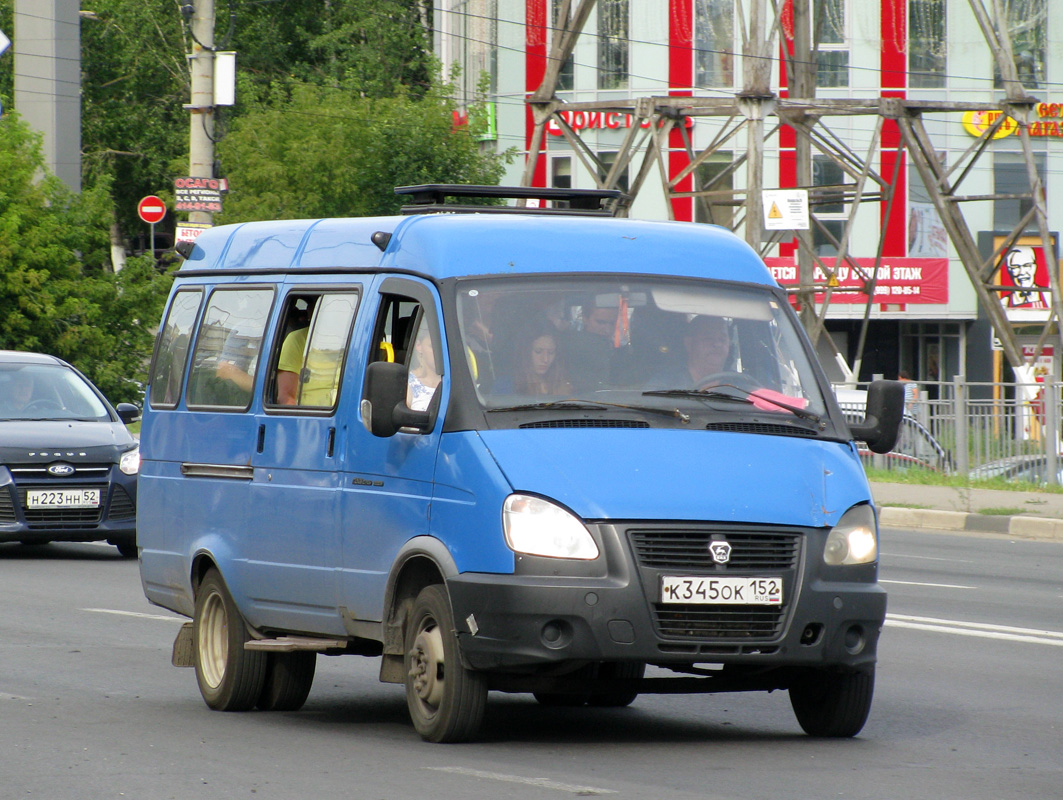 Нижегородская область, Луидор-225000 (ГАЗ-322132) № К 345 ОК 152