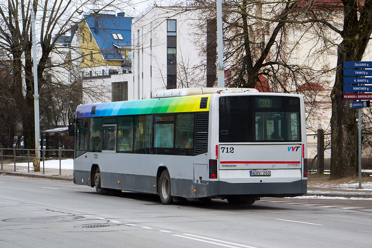 Литва, Volvo 7700 № 712