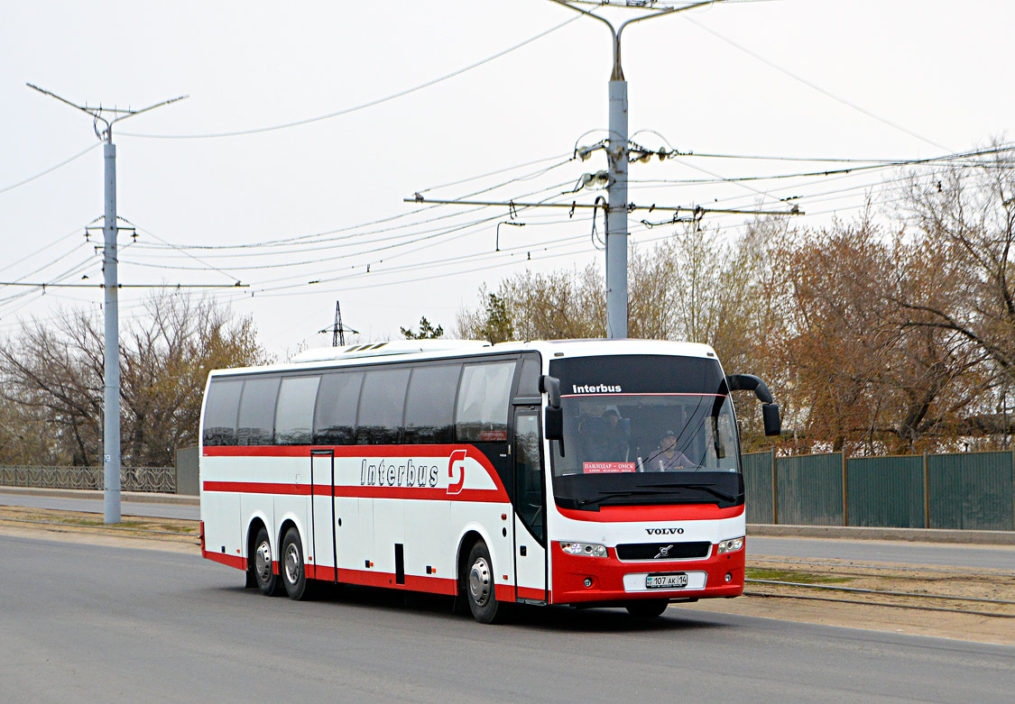 Павлодарская область, Volvo 9700HD NG № 107 AK 14