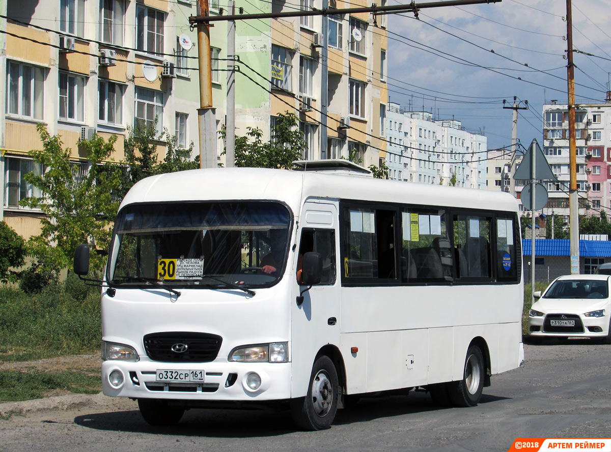 Ростовская область, Hyundai County LWB C11 (ТагАЗ) № О 332 СР 161