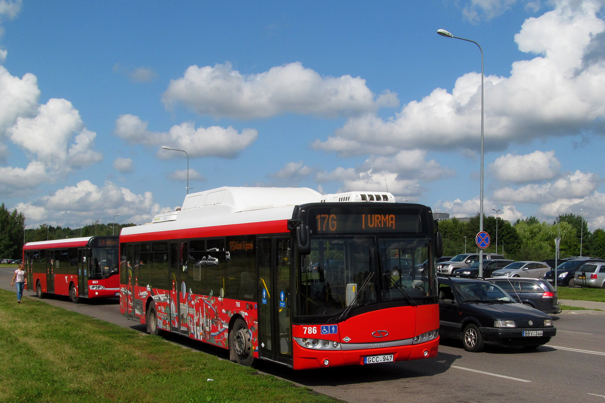 Литва, Solaris Urbino III 12 CNG № 786