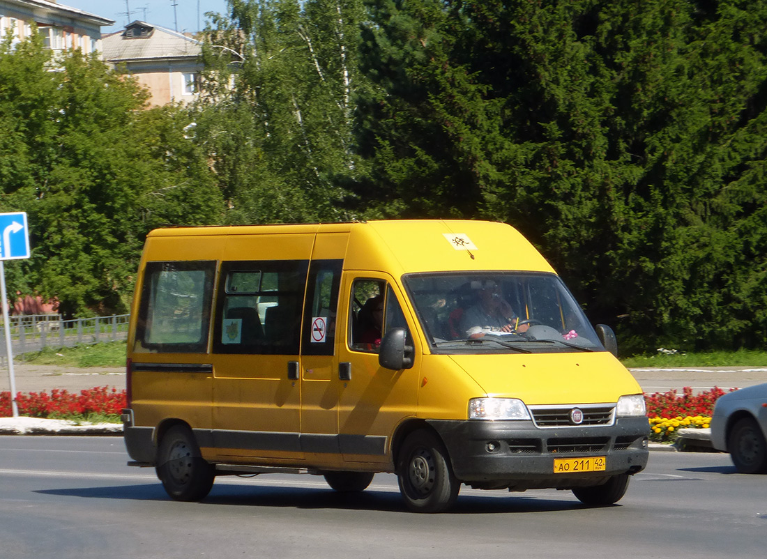 Obwód kemerowski - Kuzbas, FIAT Ducato 244 [RUS] Nr АО 211 42