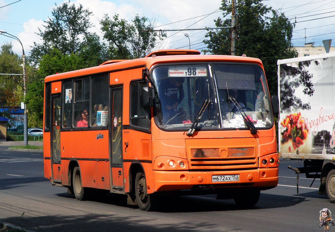 Нижегородская область, ПАЗ-320402-05 № М 672 АХ 152