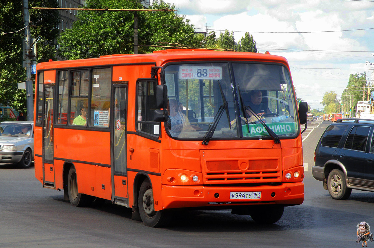 Нижегородская область, ПАЗ-320402-05 № К 994 ТУ 152