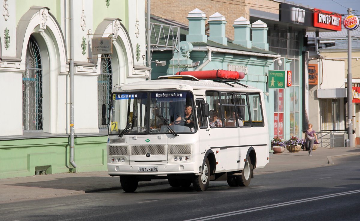 Томская область, ВСА3033 (ПАЗ-32054) № Е 815 КЕ 70