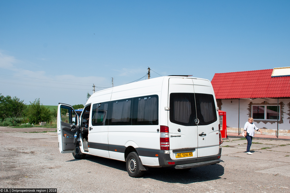 Днепропетровская область, Mercedes-Benz Sprinter W906 311CDI № AE 1246 AB