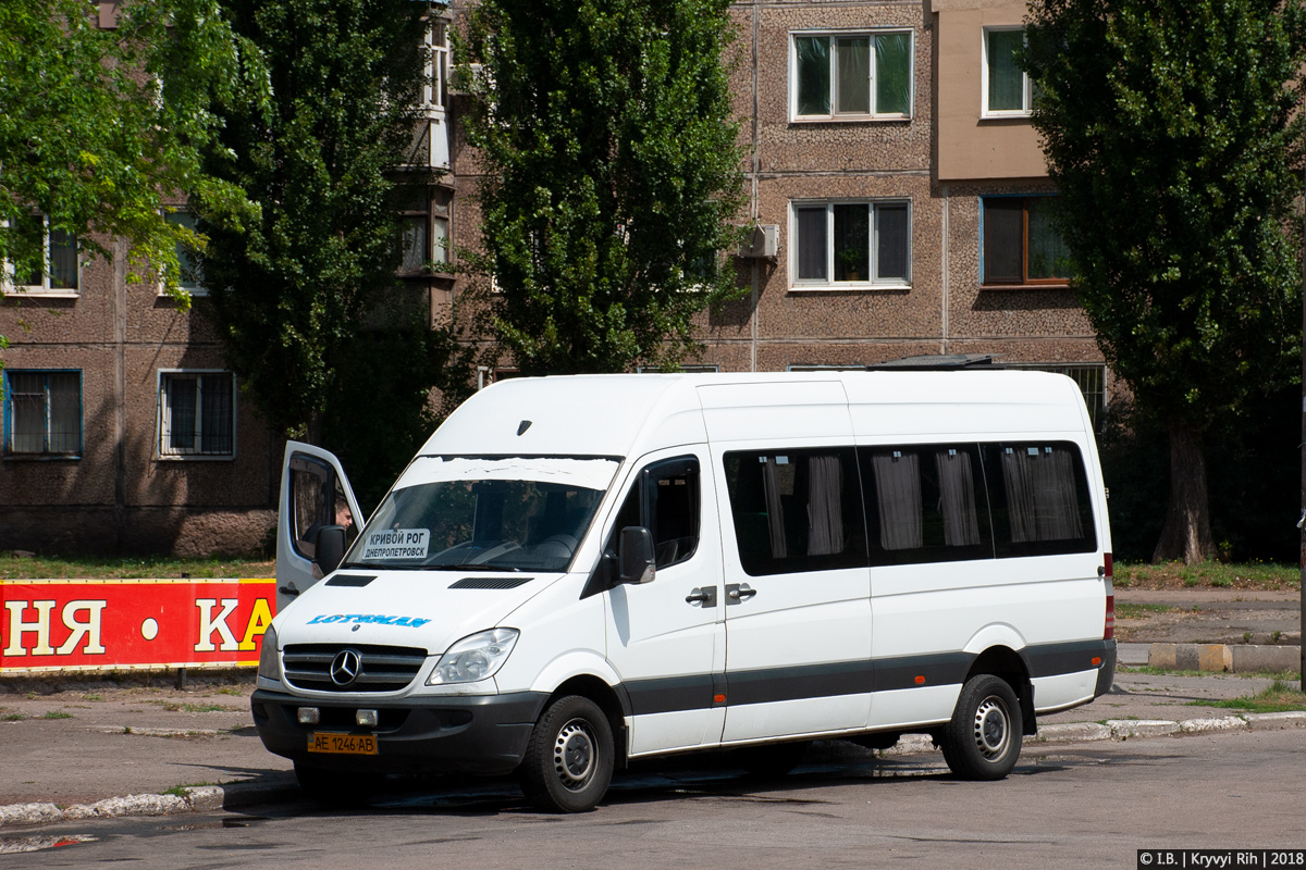 Днепропетровская область, Mercedes-Benz Sprinter W906 311CDI № AE 1246 AB