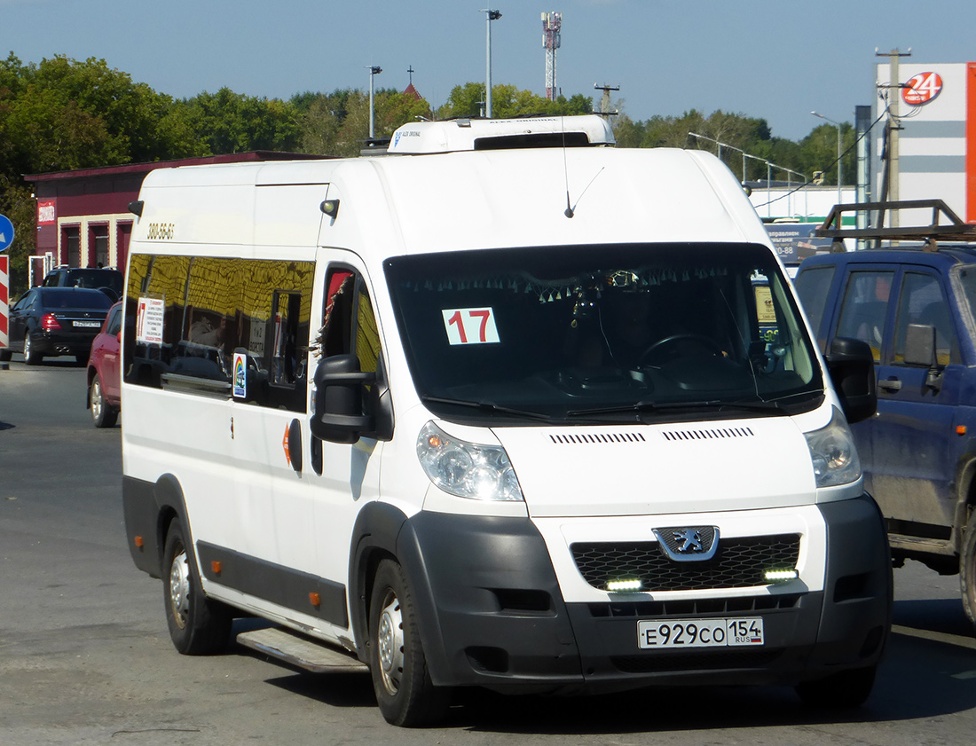 Новосибирская область, Нижегородец-2227SK (Peugeot Boxer) № Е 929 СО 154