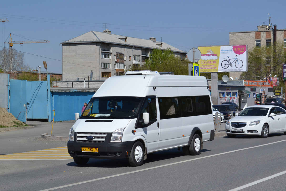 Tumen region, Nizhegorodets-222709  (Ford Transit) Nr. АА 483 72