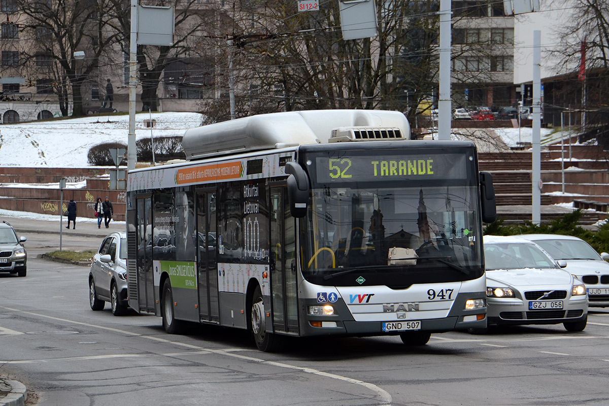 Літва, MAN A21 Lion's City NL273 CNG № 947