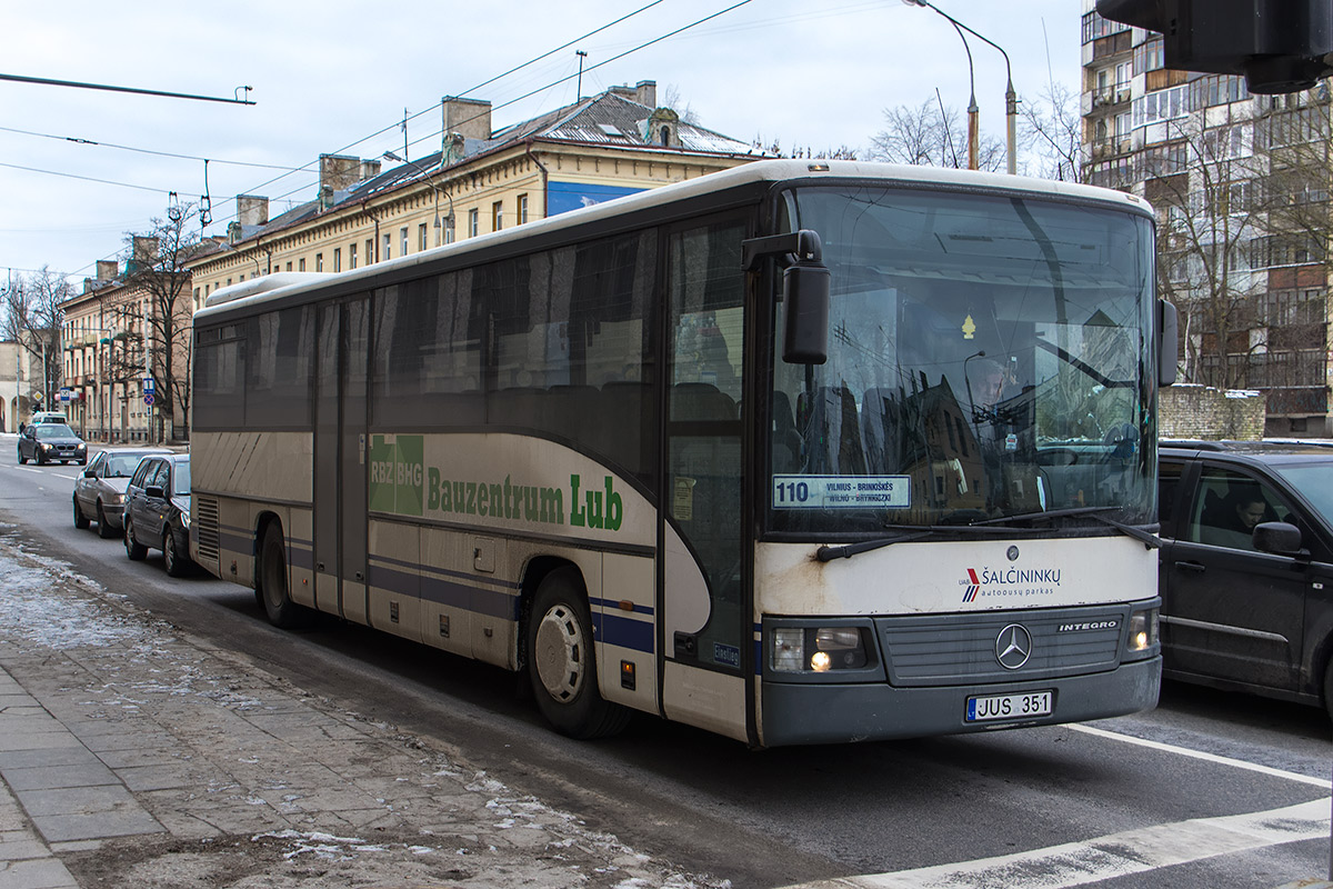 Литва, Mercedes-Benz O550 Integro № JUS 351