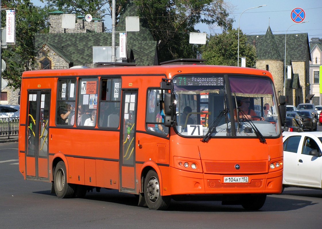 Nizhegorodskaya region, PAZ-320414-05 "Vektor" č. Р 104 АТ 152