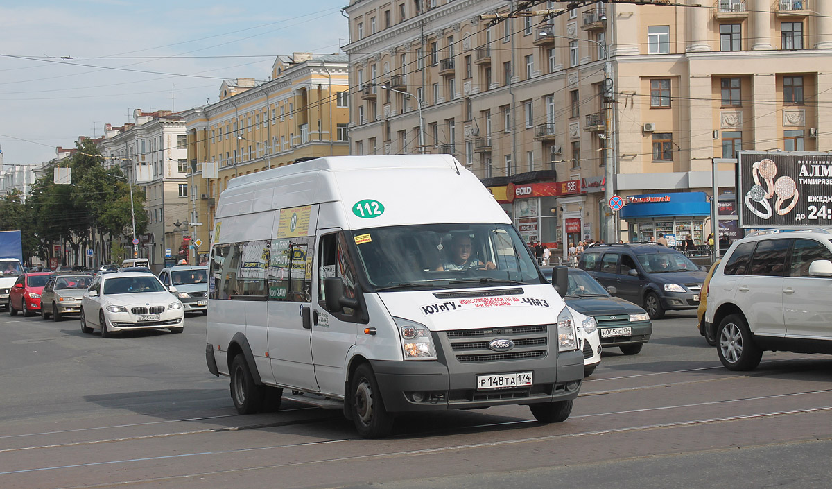 Chelyabinsk region, Nizhegorodets-222709  (Ford Transit) Nr. Р 148 ТА 174