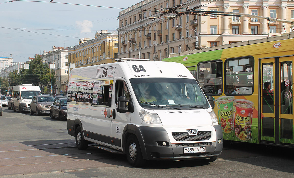 Челябинская область, Нижегородец-2227SK (Peugeot Boxer) № У 889 РВ 174