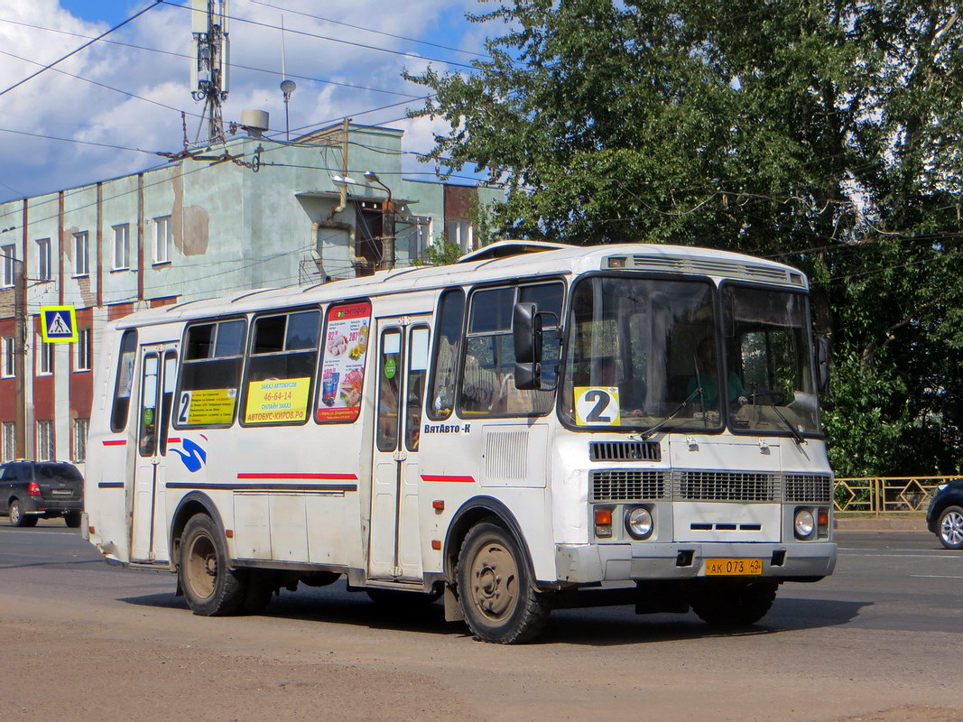 Кировская область, ПАЗ-4234 № АК 073 43