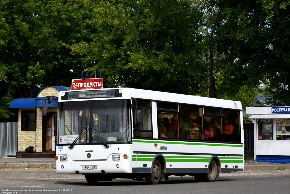 Владимирская область, ПАЗ-3237-01 № С 344 РА 33
