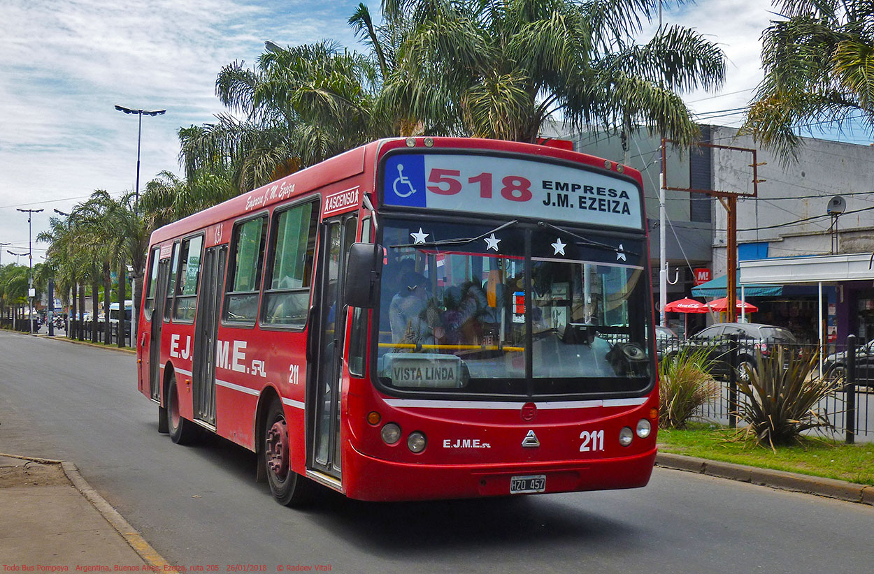 Аргентина, Todo Bus Pompeya I № 211