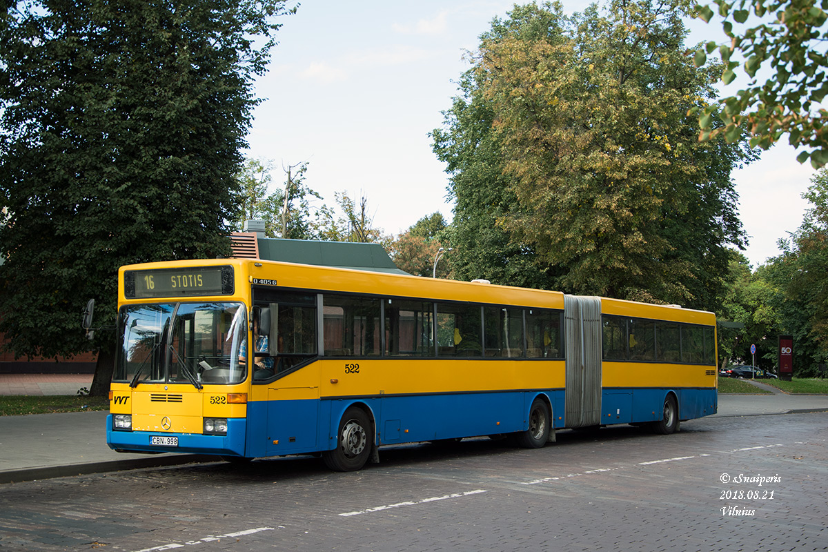 Литва, Mercedes-Benz O405G № 522