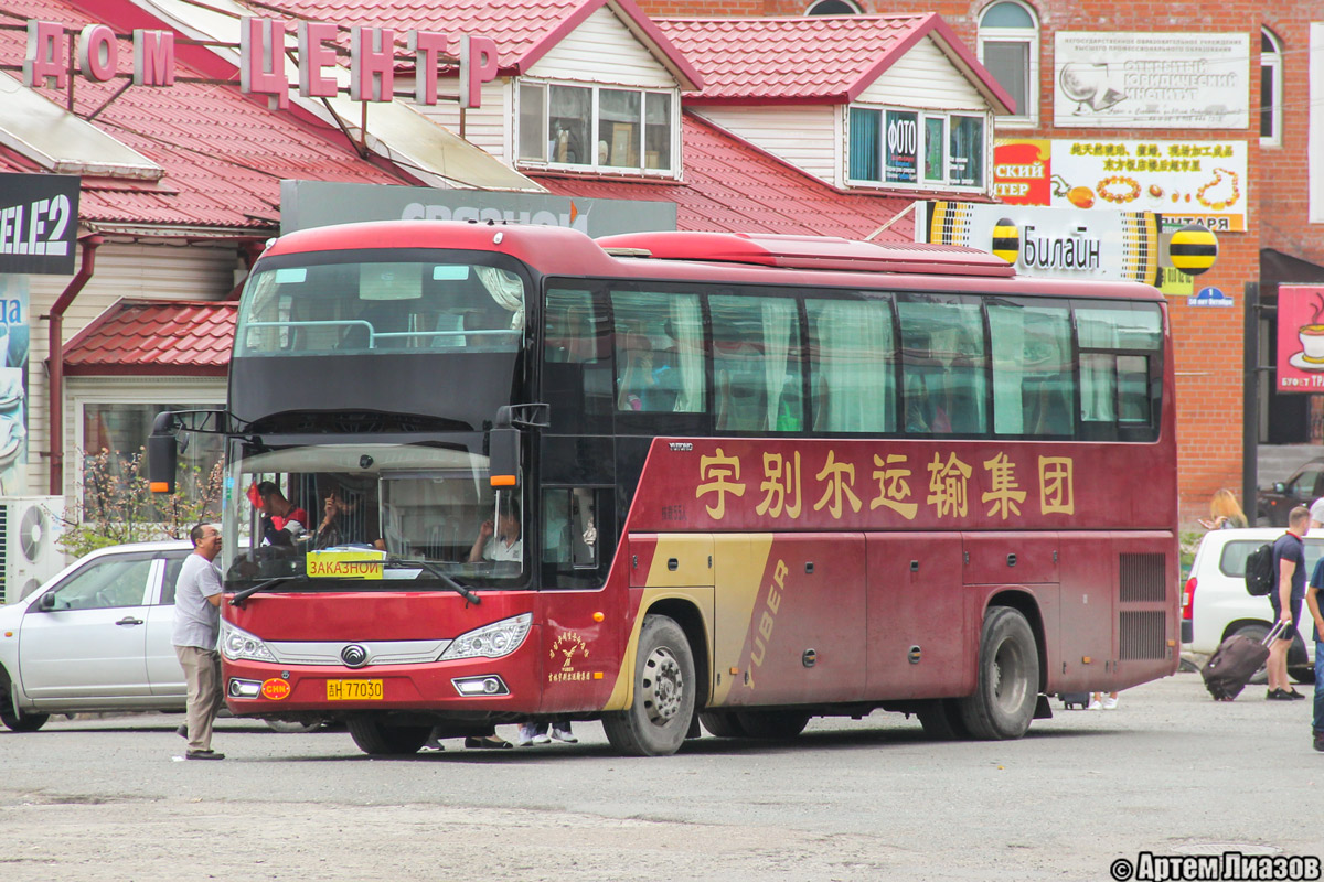 Китай, Yutong ZK6118HQY8Y № 吉H 77030